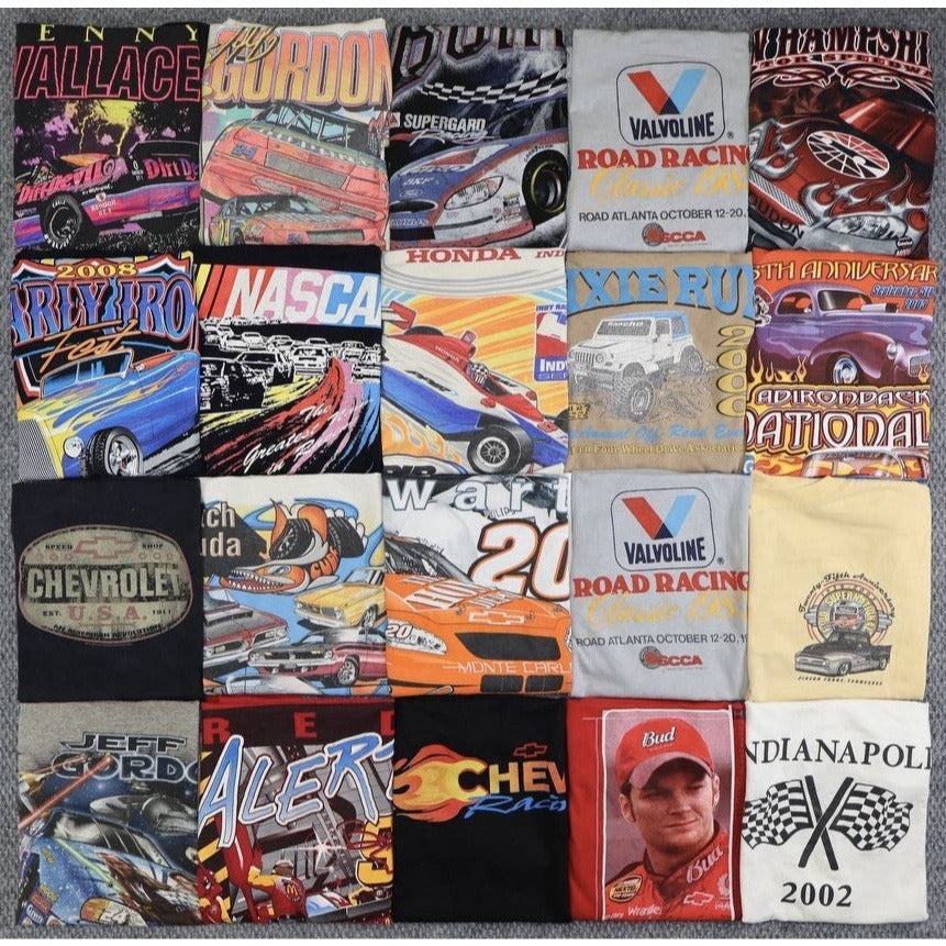 vintage NASCAR tees