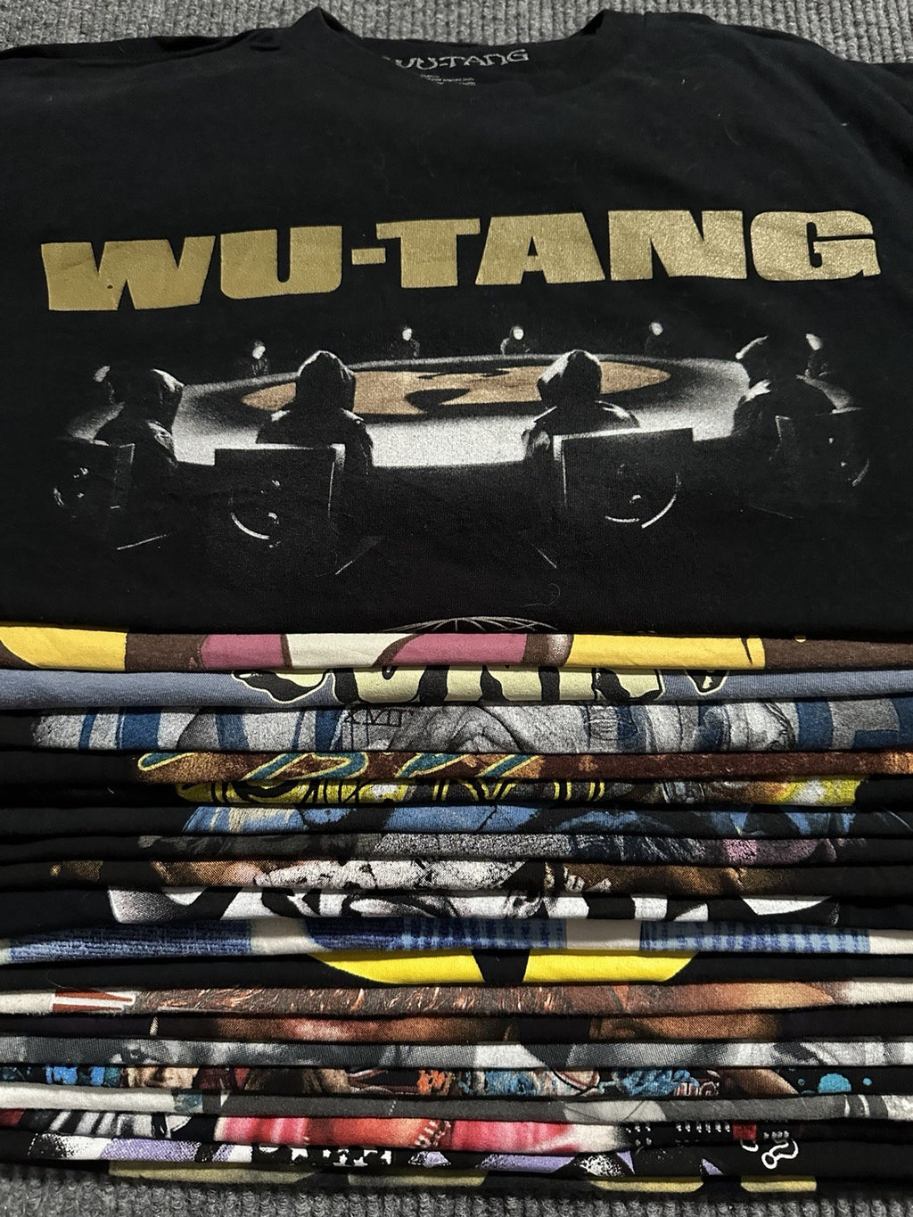 Hip Hop Rap & Pop Band T-Shirts Lot 20 Mix Sizes Tee Bundle T Shirt Wu-Tang Clan