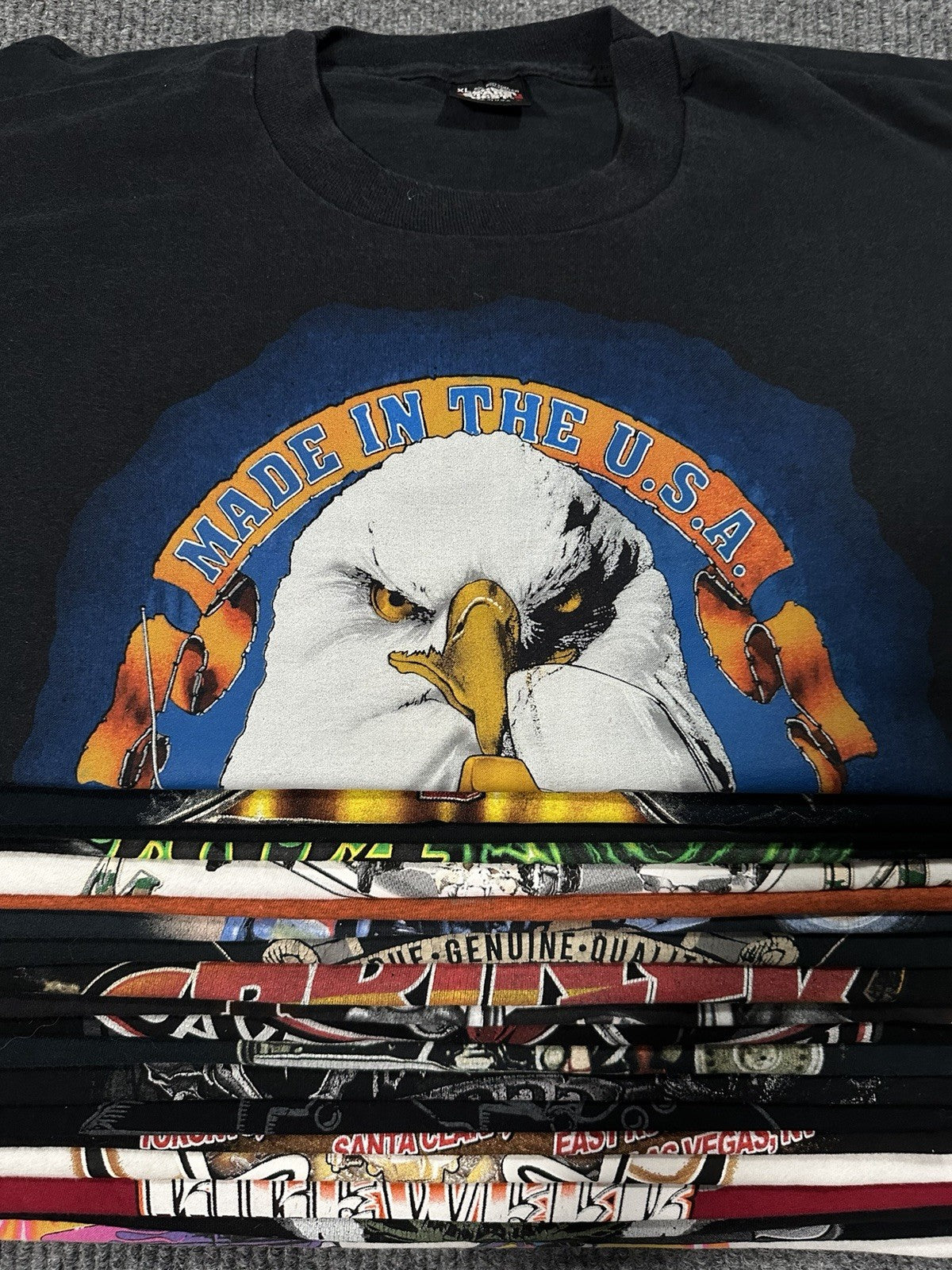 Vintage 90s-00s Biker Motorcycle Tees Lot of 20 | Mixed Sizes | Reseller Bundle