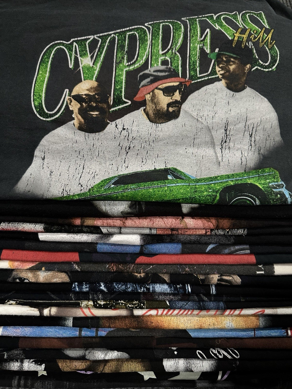 Hip Hop Rap & Pop Band T-Shirts Lot 20 Mix Sizes Tee Bundle T Shirt TUPAC
