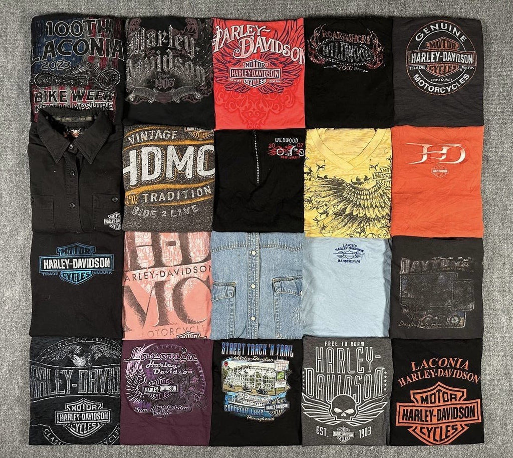 Vintage 90s-00s Harley Davidson Women’s T-Shirts Lot of 20 Mixed Sizes Rare