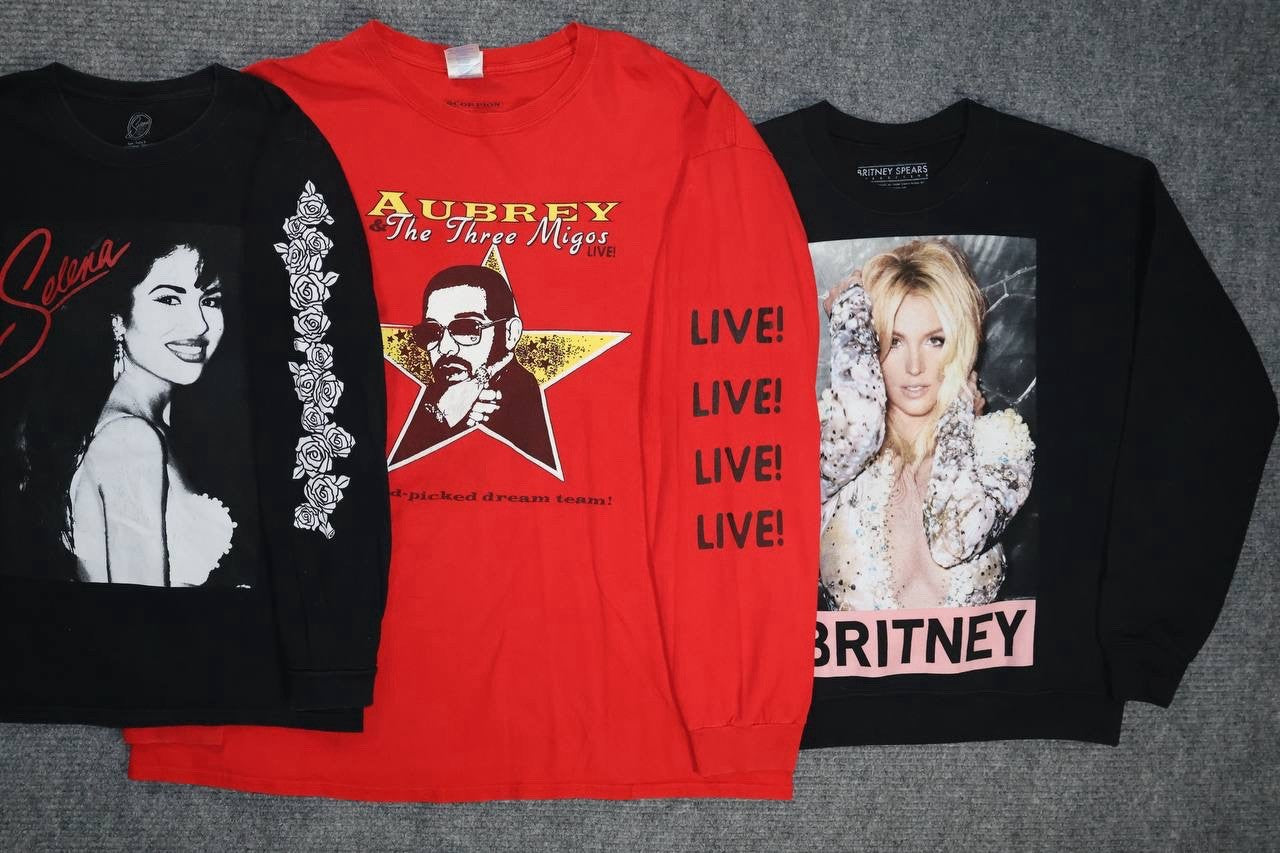 Hip Hop & Pop Band T-Shirts Lot of 20
