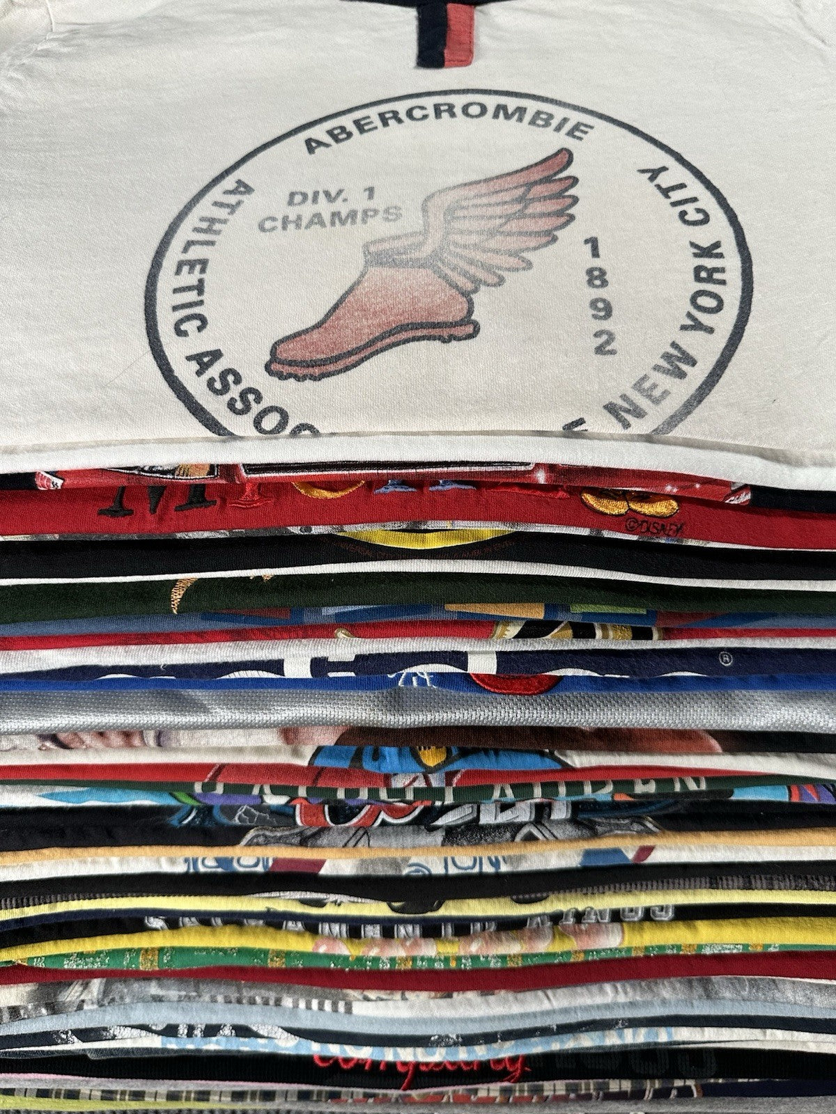 Vintage Y2K & Hype Graphic T-Shirt Lot (50) Supreme Affliction Billabong Fox