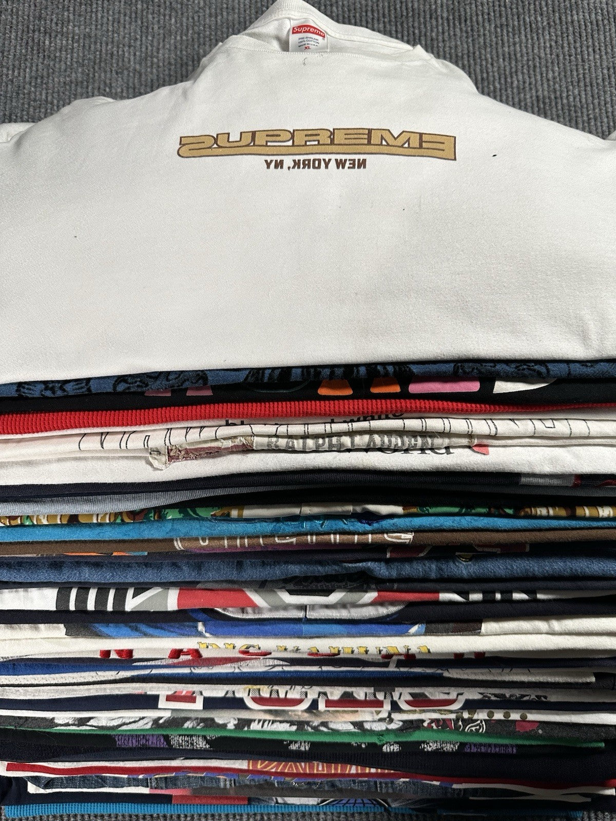 Vintage Y2K & Hype Graphic T-Shirt Lot (50) Supreme Affliction Billabong Fox