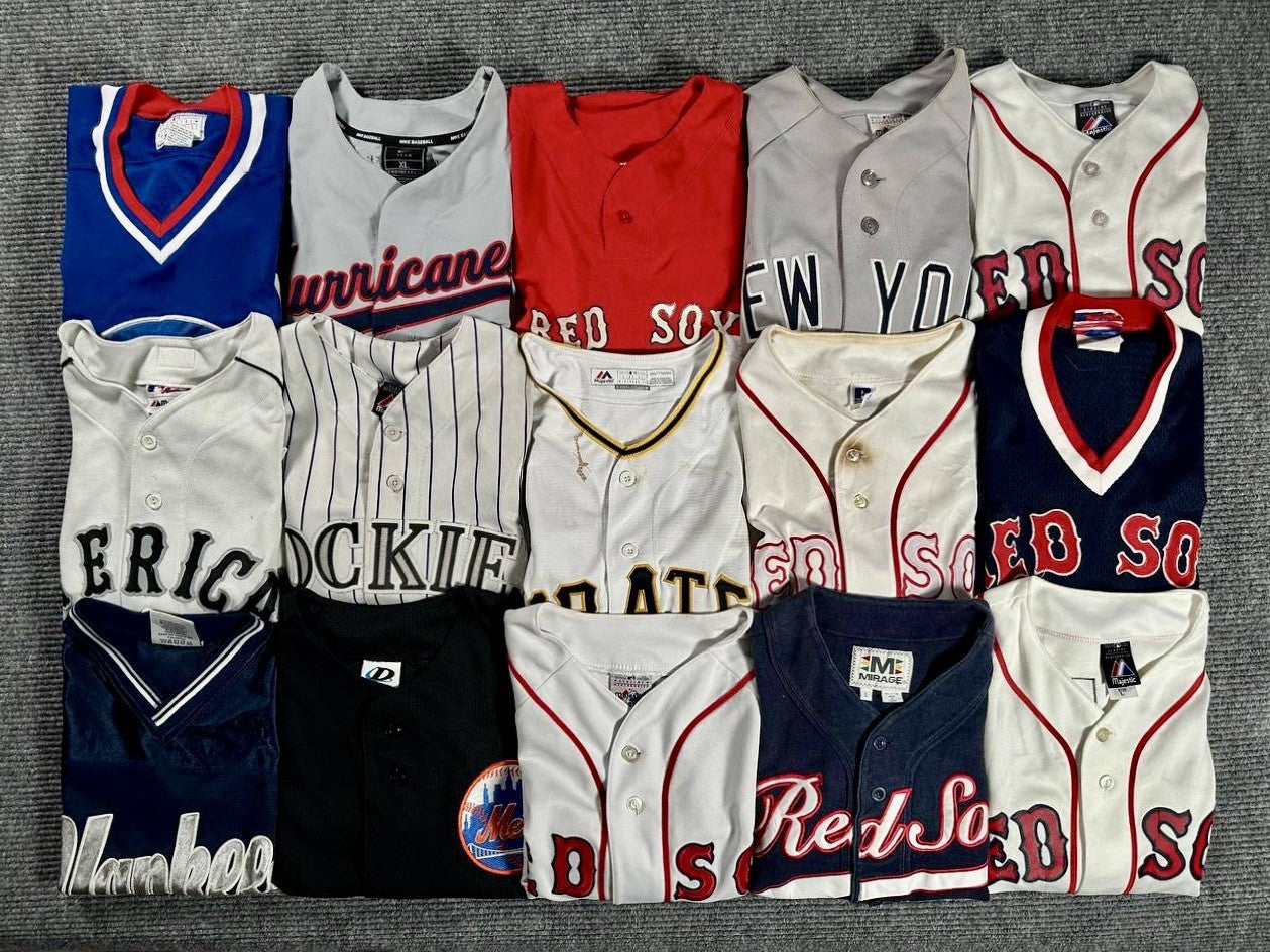 MLB Jersey Lot of 15 Majestic Nike Vintage Mix Sizes Baseball Wholesale Reseller