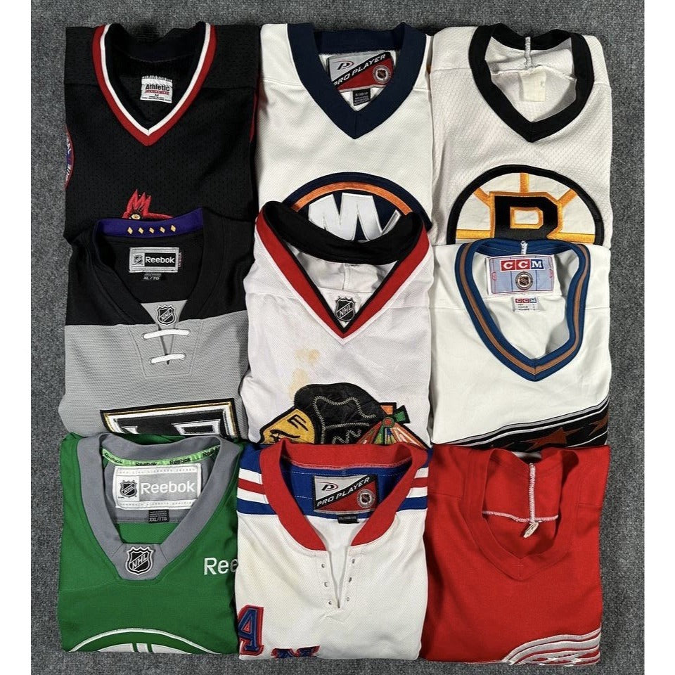Hockey Jerseys Lot of 9 pcs