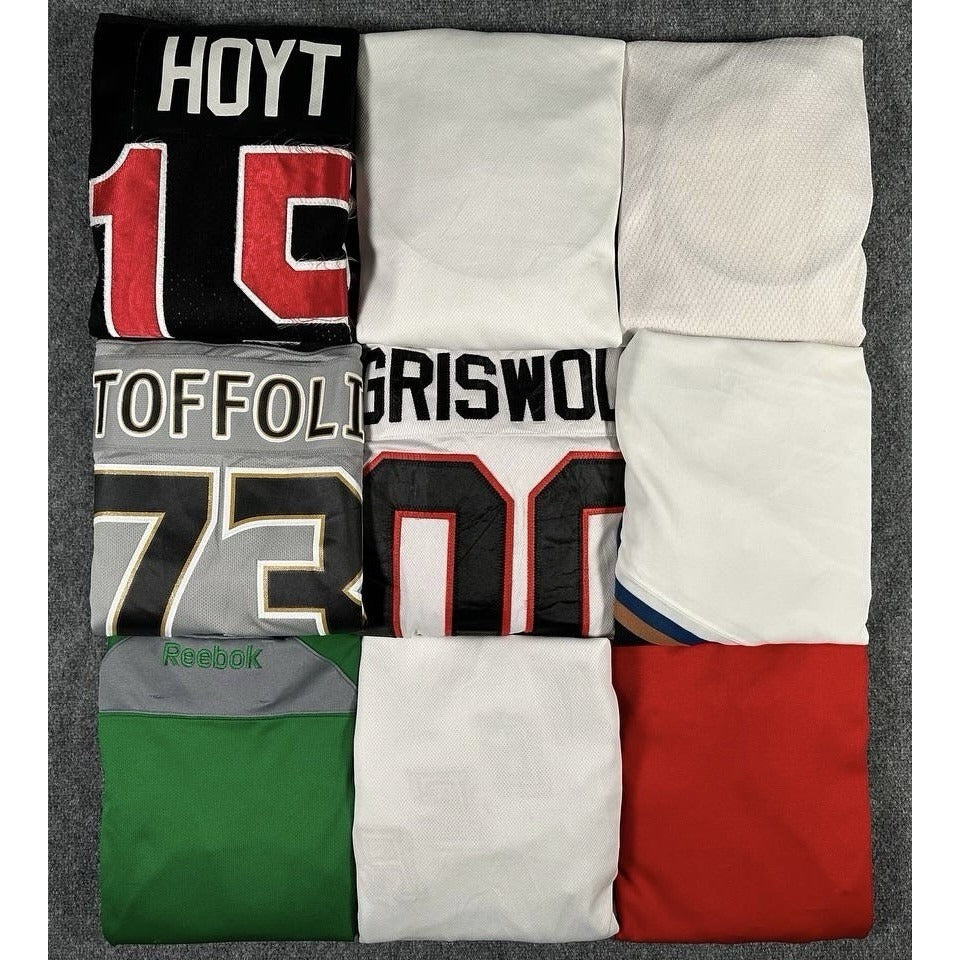 Hockey Jerseys Lot of 9 pcs
