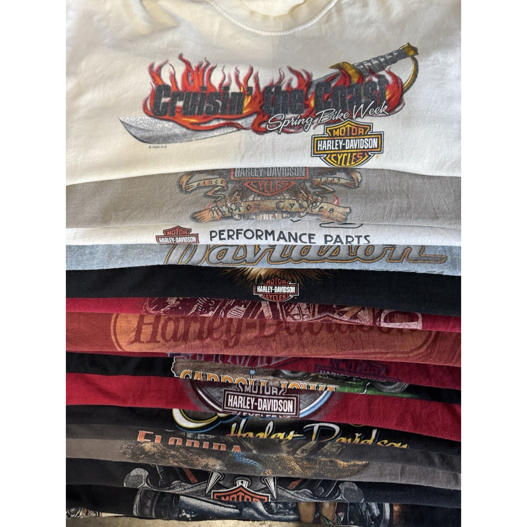 Harley-Davidson T-Shirt Lot of 20 | 90s & Y2k