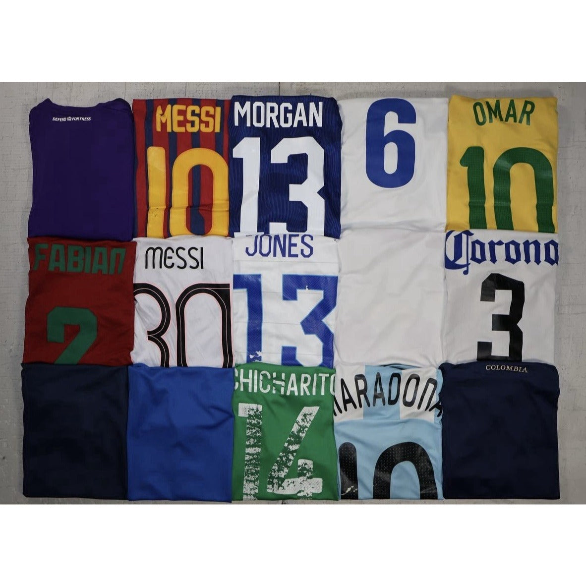 Soccer Jerseys lot of 15 pcs