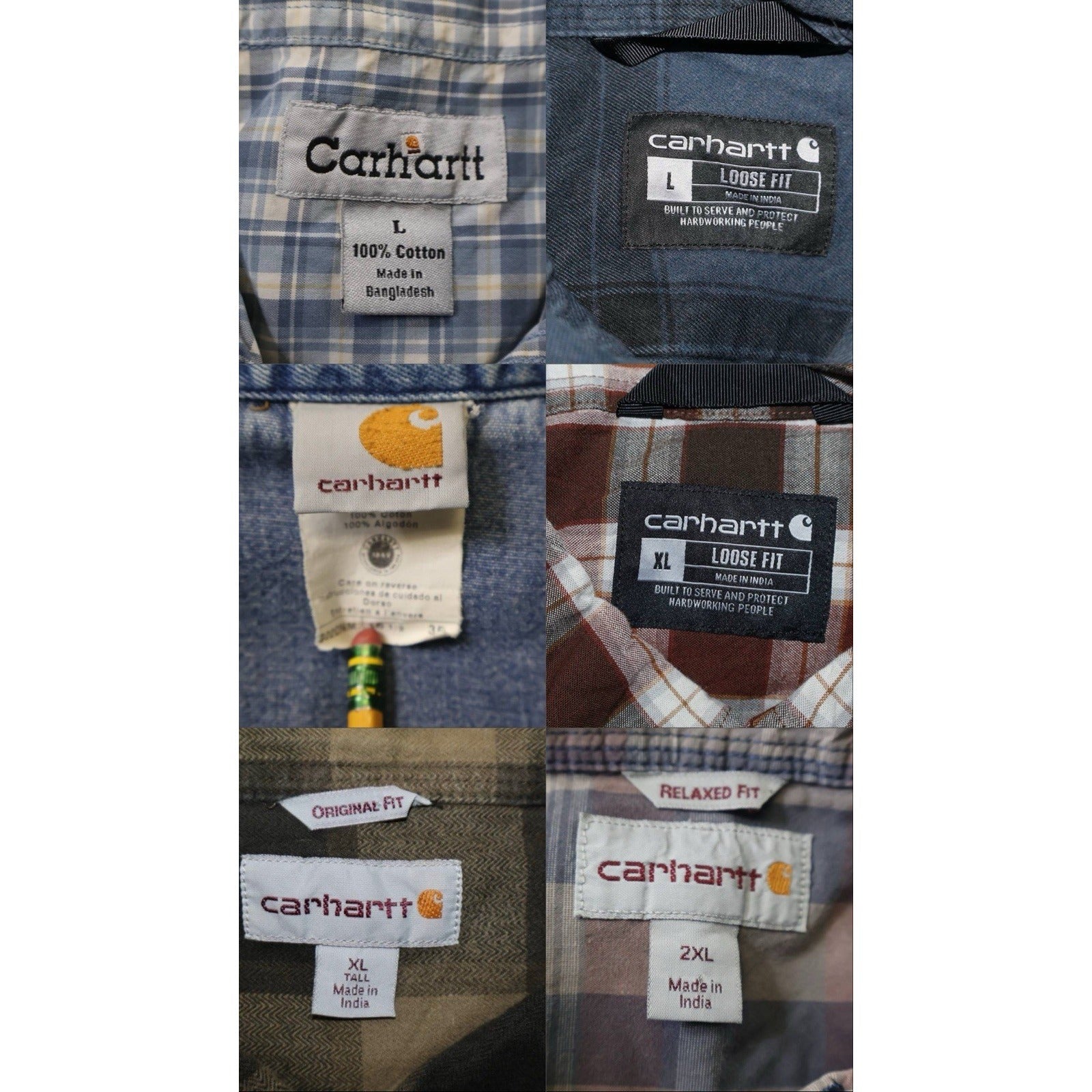 Carhartt Button Up Shirts