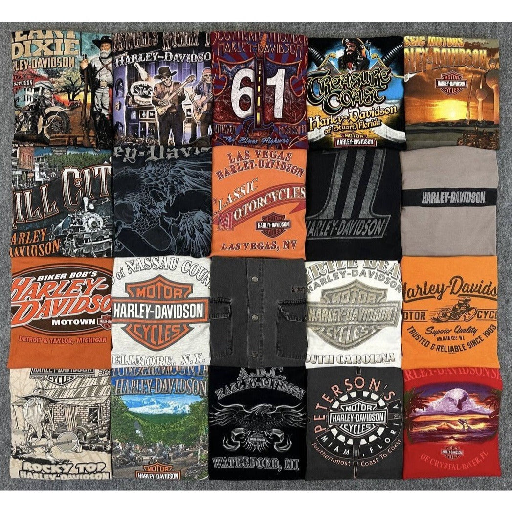 Vintage Harley-Davidson T-Shirt Lot of 20