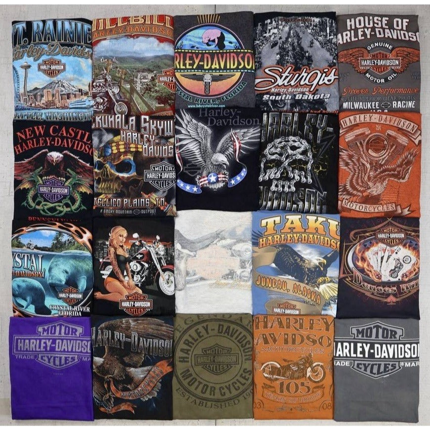 Vintage Harley-Davidson T-Shirt Lot of 20