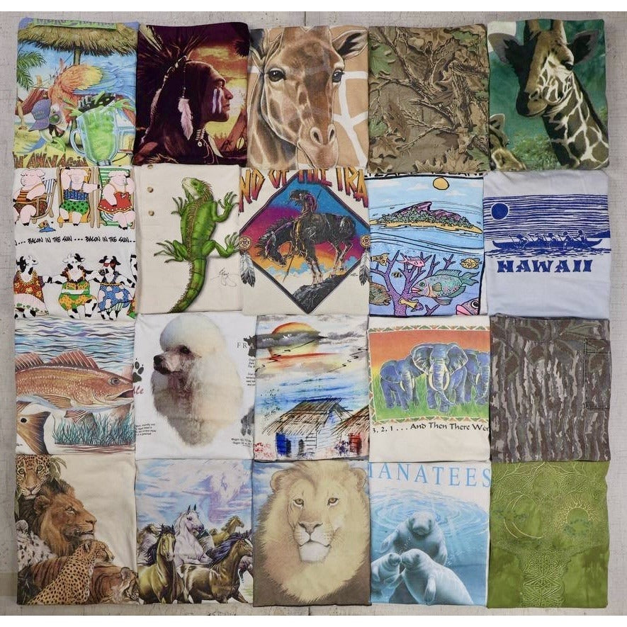 Vintage Nature Animal T-Shirt Lot of 20