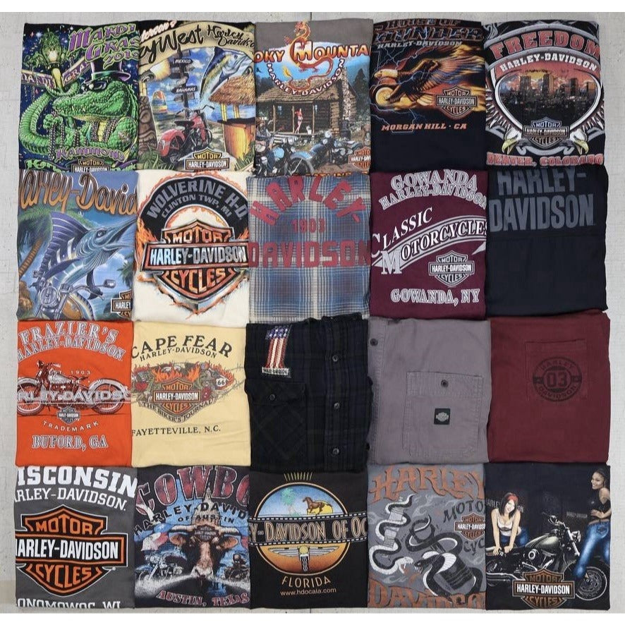 Vintage Harley-Davidson T-Shirt Lot of 20