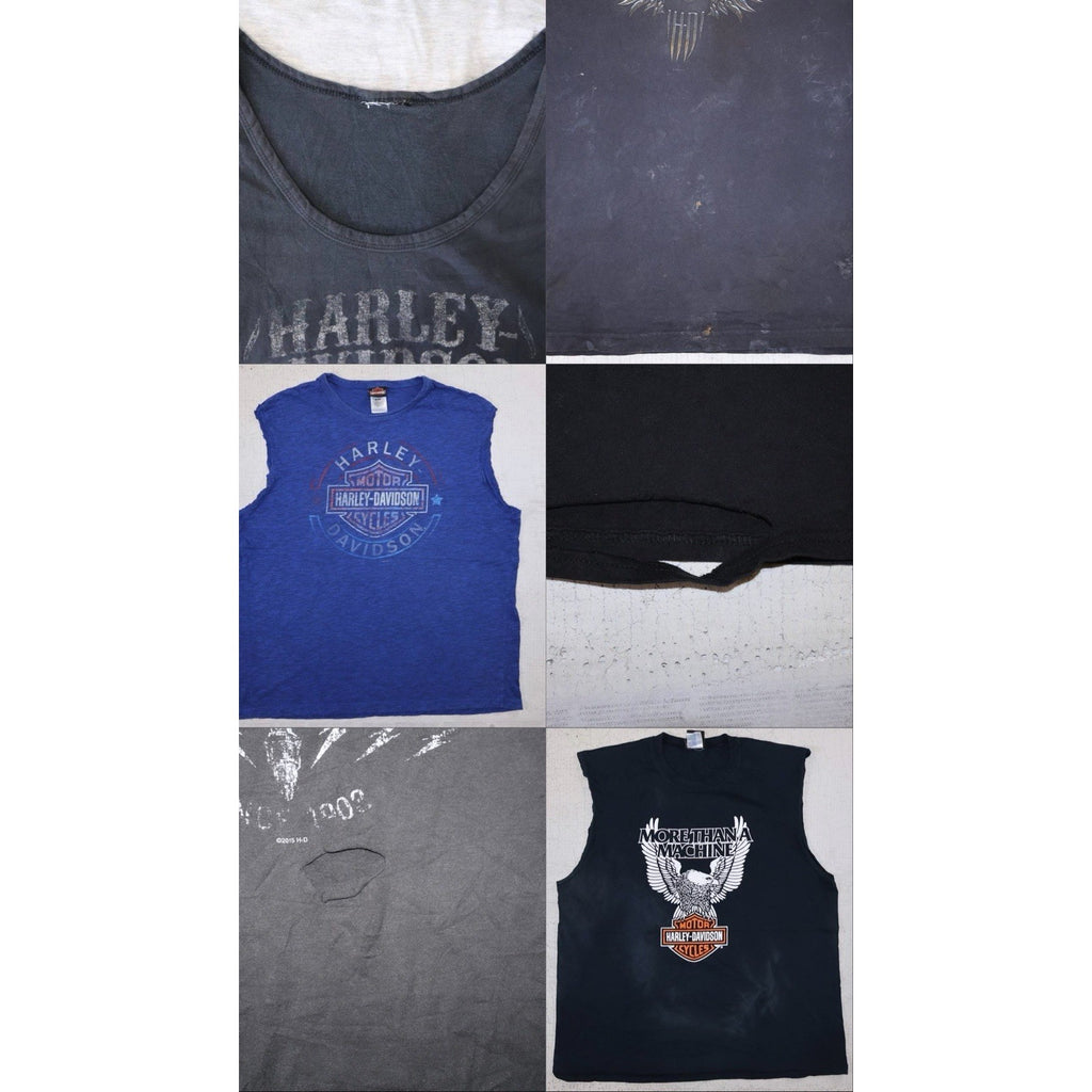 Harley Davidson Distressed & big sizes tees