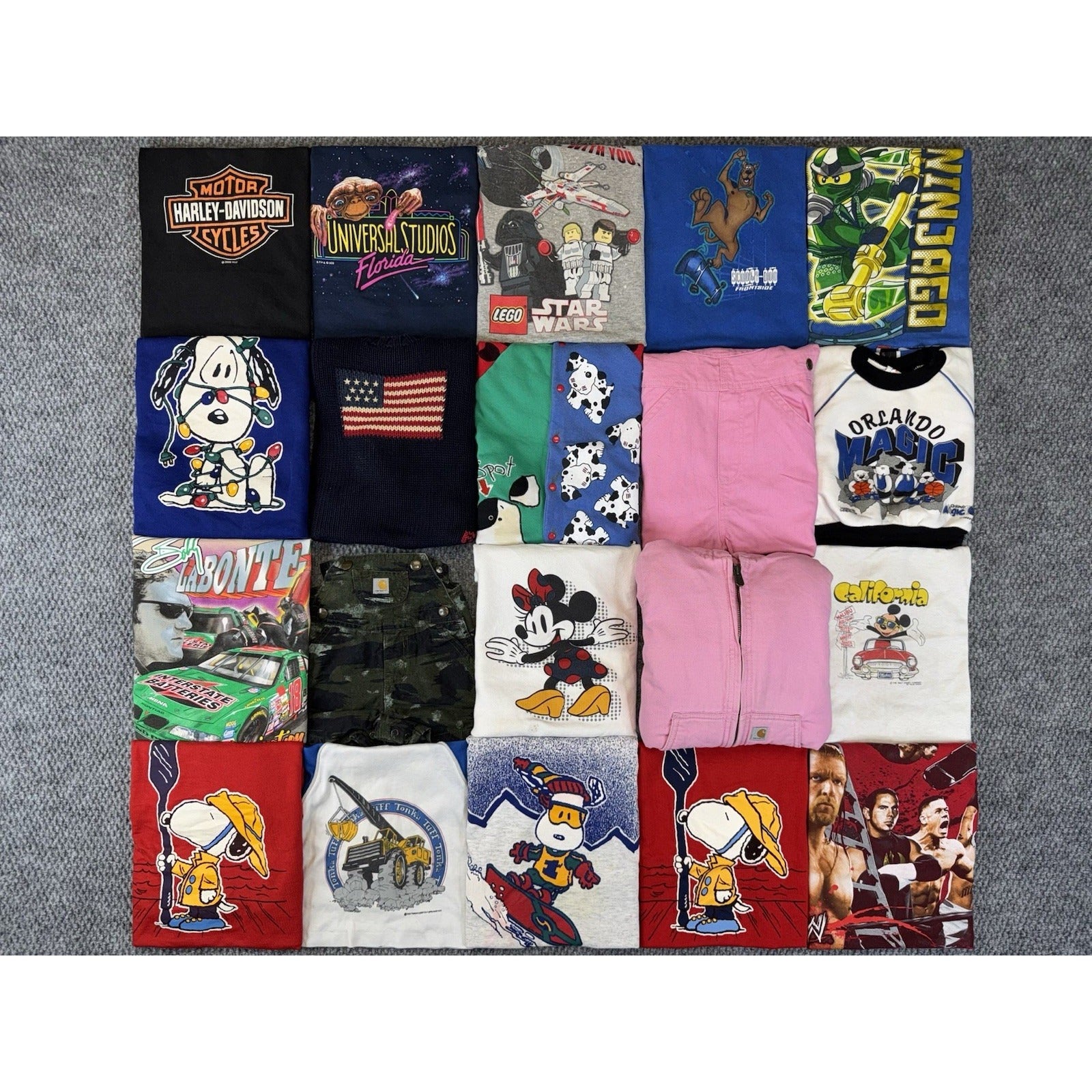 Vintage 90s Kids Lot of 20 pcs