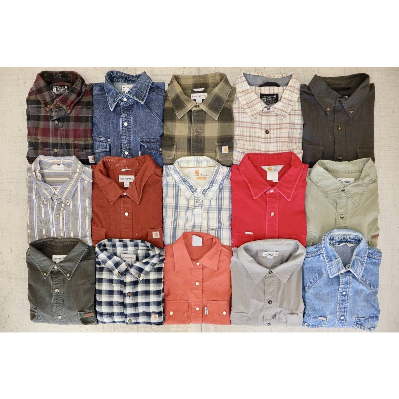 Carhartt button down shirts