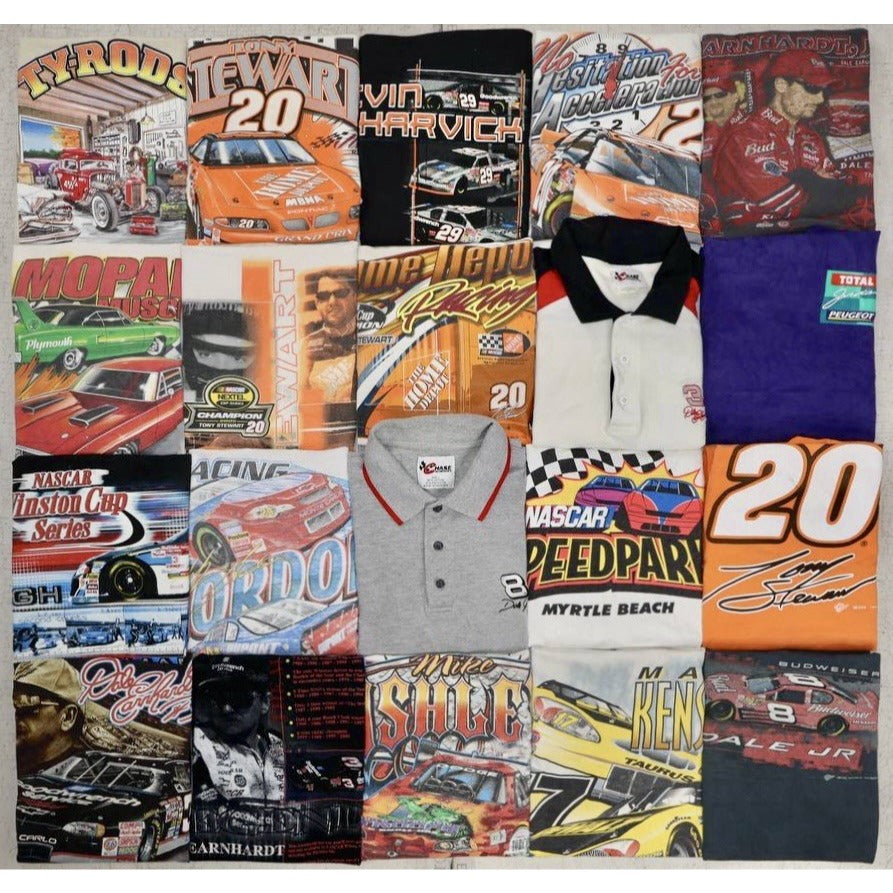vintage NASCAR tees