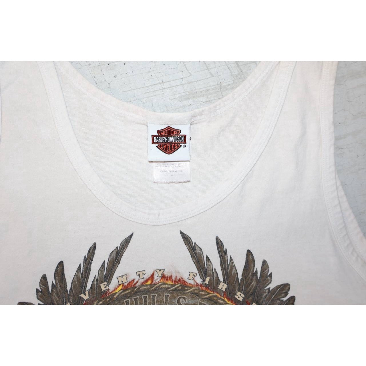 Harley Davidson Distressed or big sizes