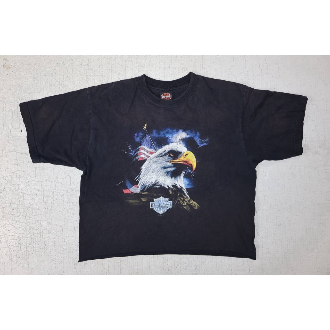 Harley Davidson Distressed or big sizes