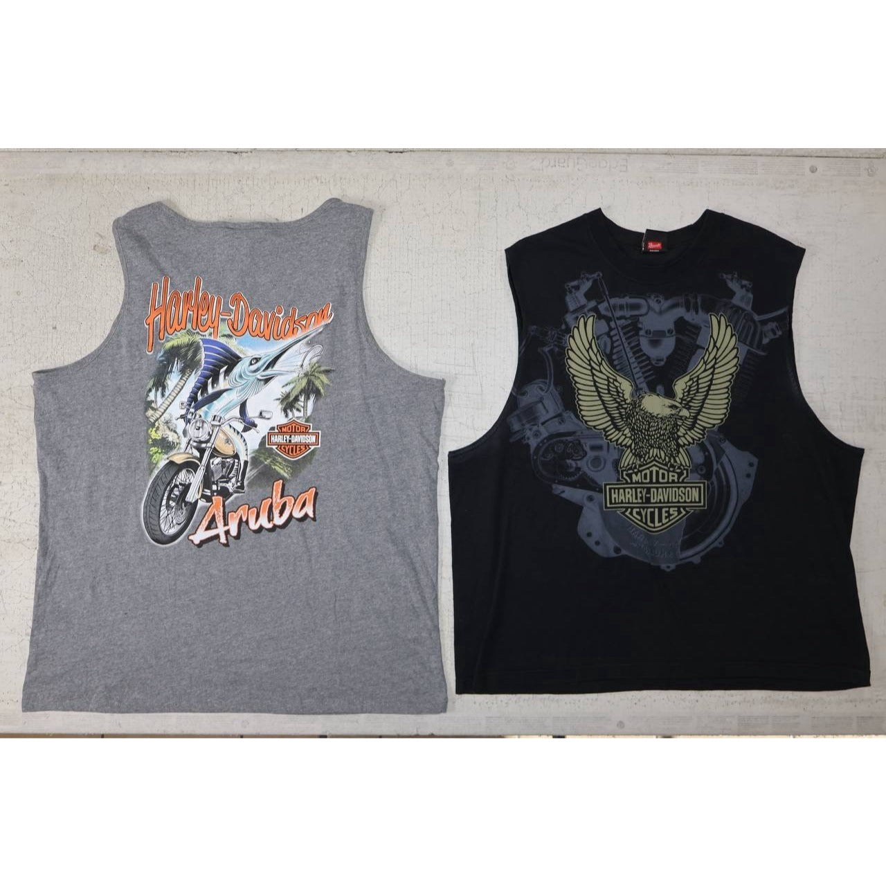 Harley Davidson Distressed or big sizes