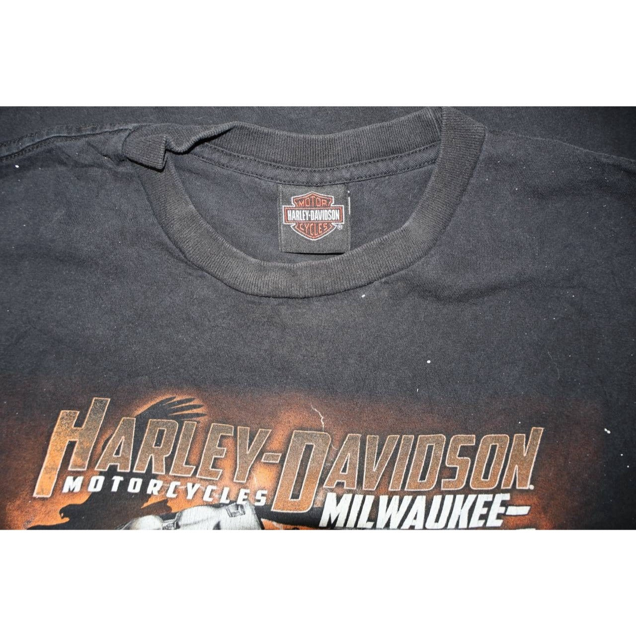 Harley Davidson Distressed or big sizes