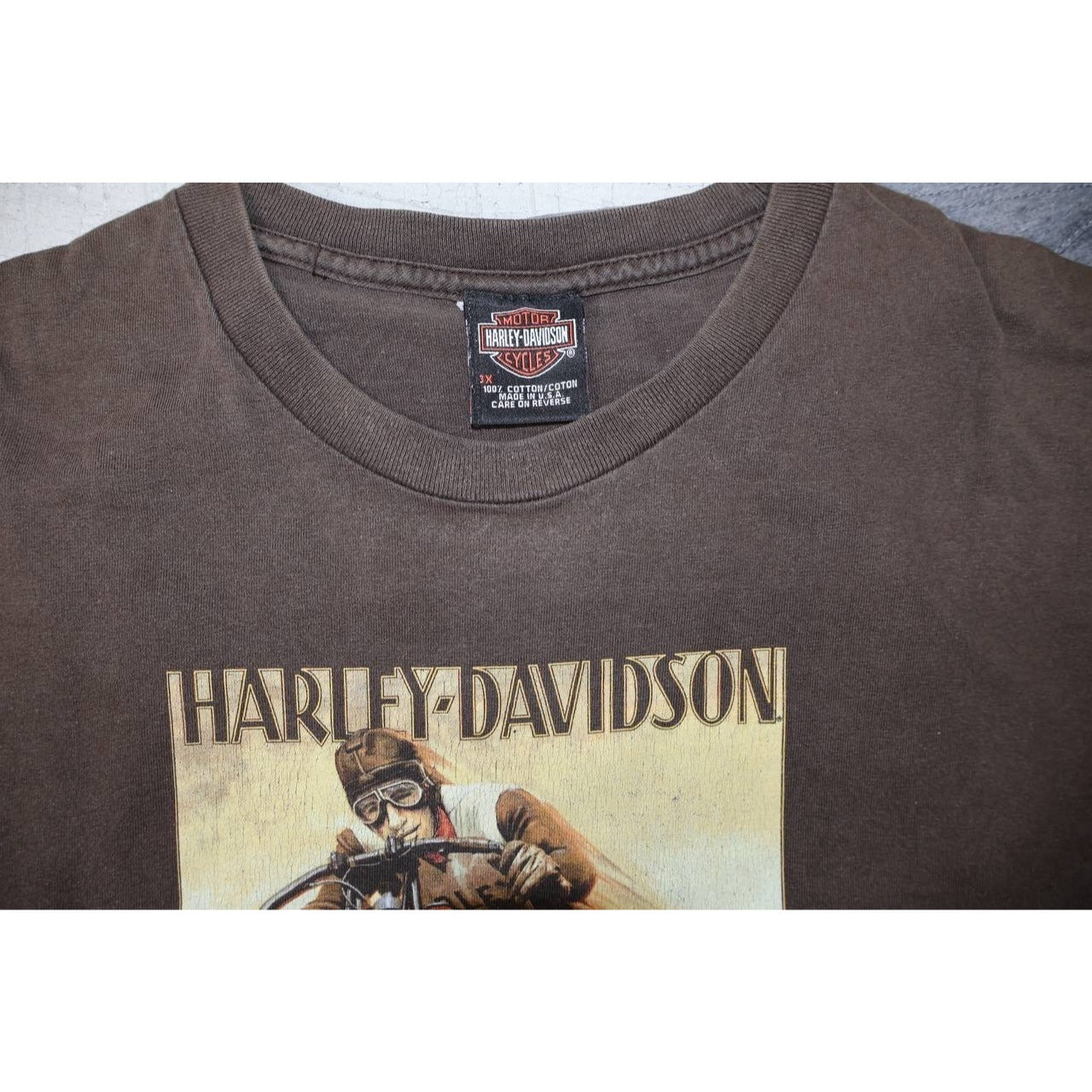 Harley Davidson Distressed or big sizes