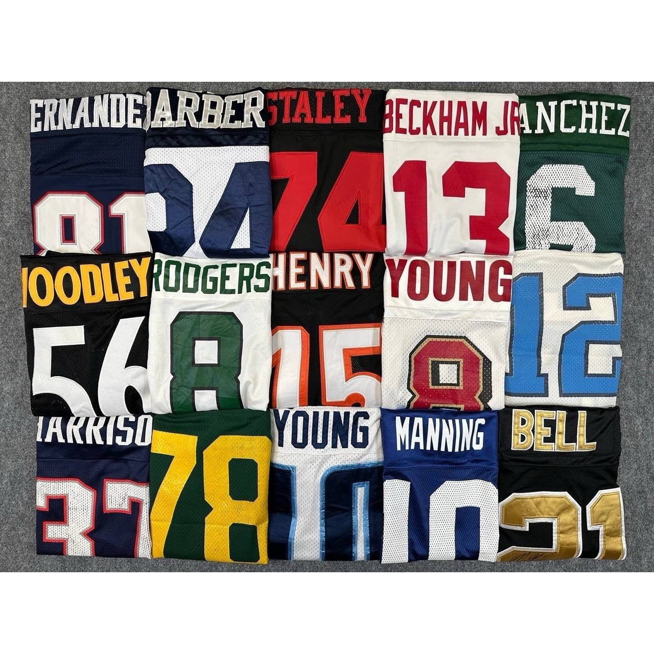 NFL Jersey Lot