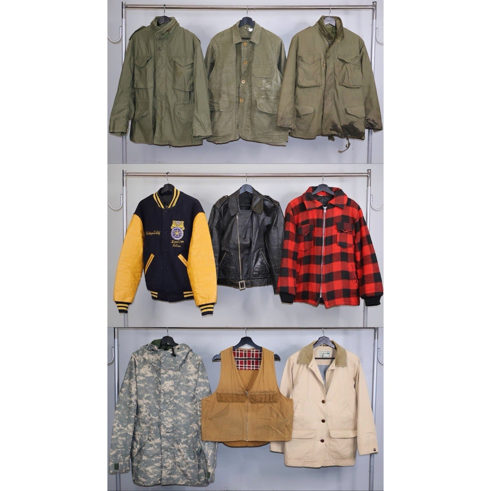 Vintage Hunting & Army Jacket Lot