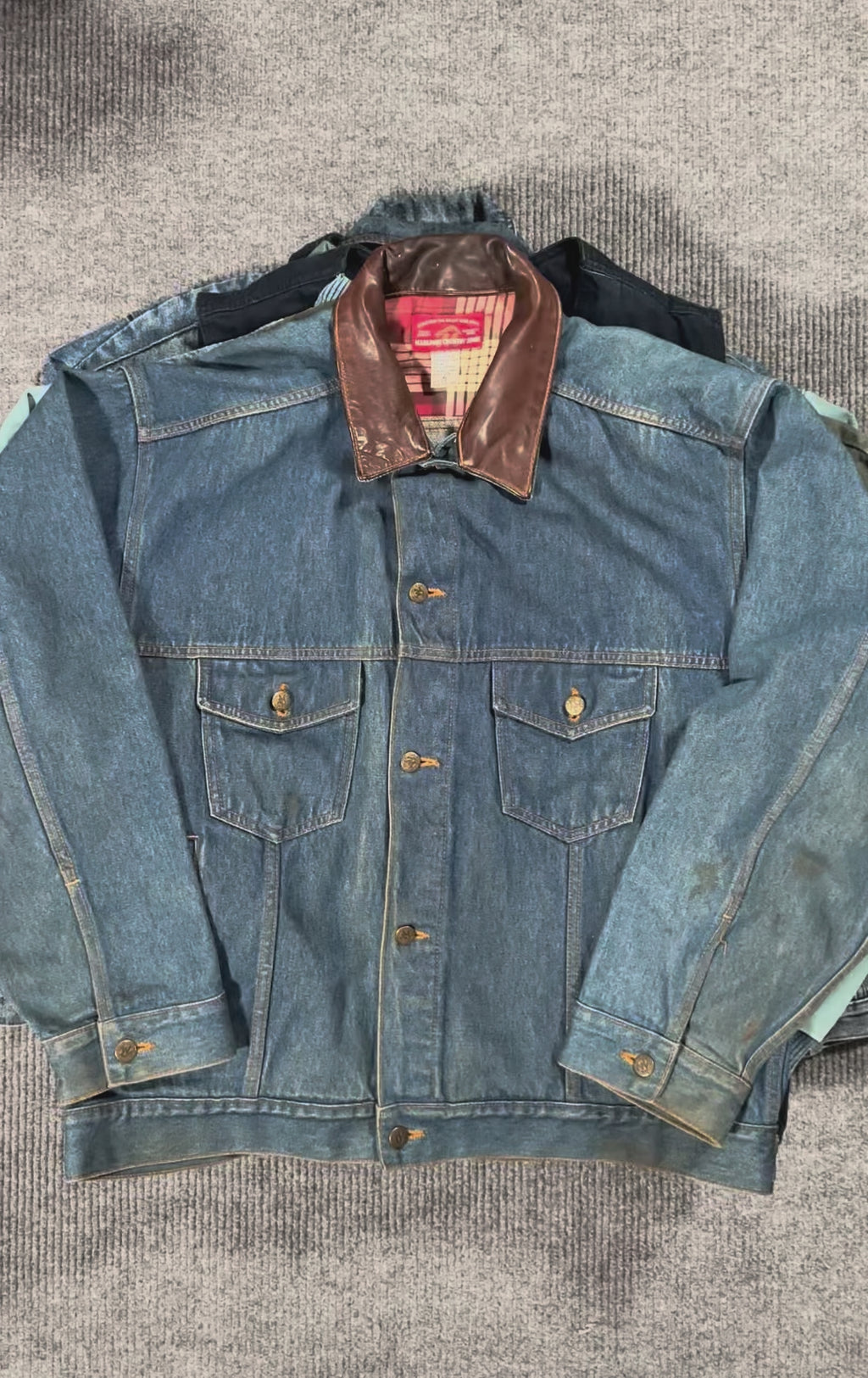 Vintage Denim Jackets 10 pcs Lot