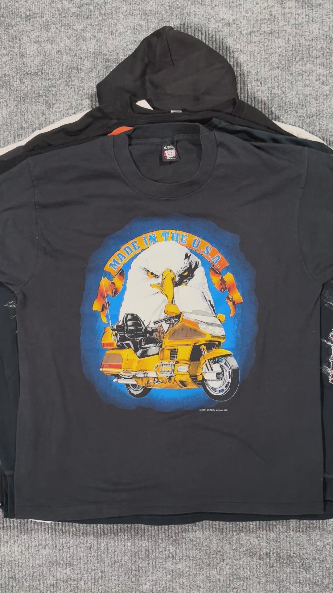 Vintage 90s-00s Biker Tees 20 pcs