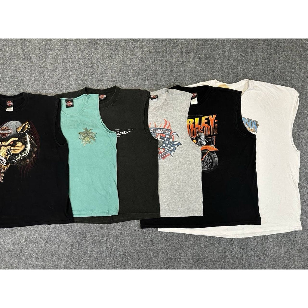 Harley Davidson Distressed or Big Sizes Lot