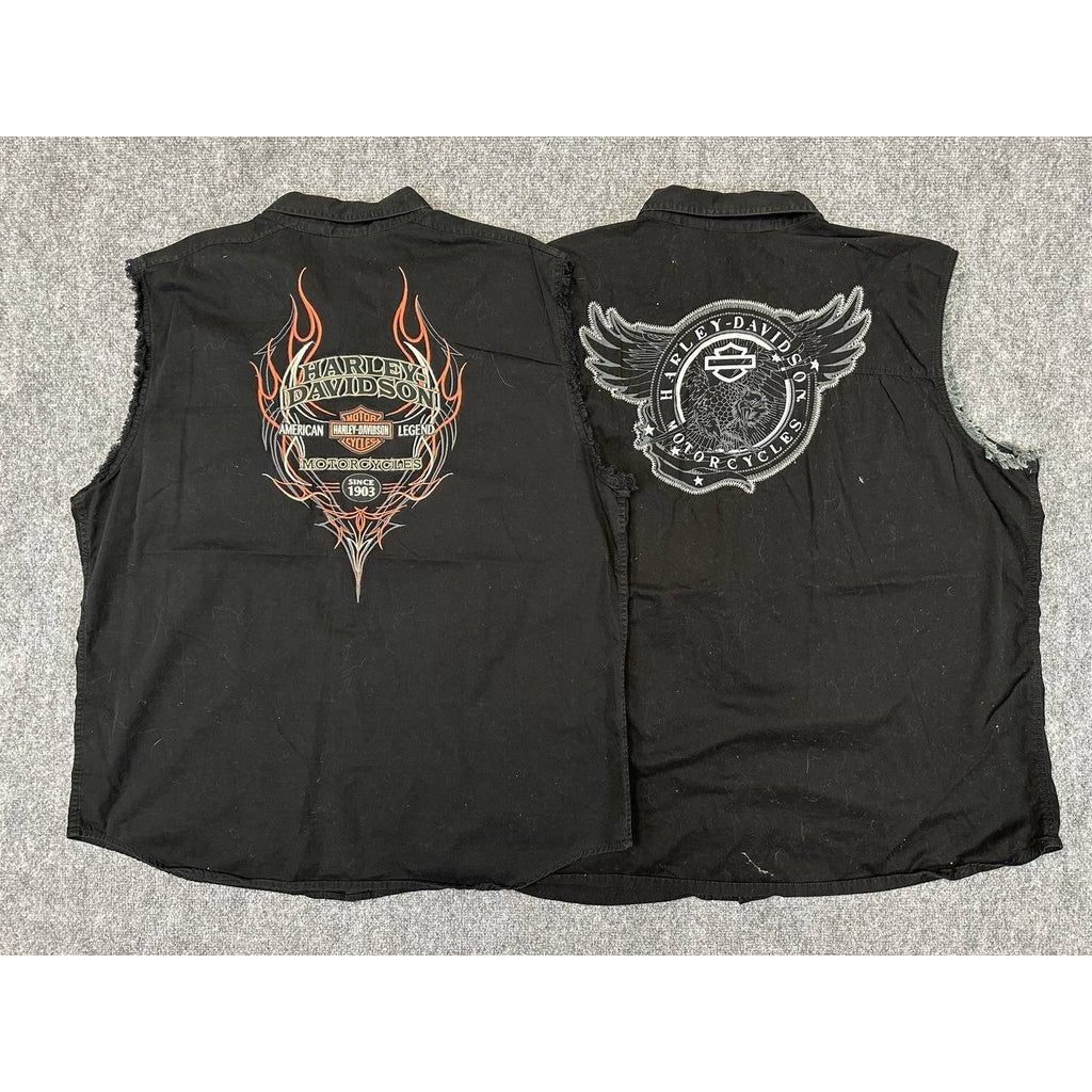 Harley Davidson Distressed or Big Sizes Lot