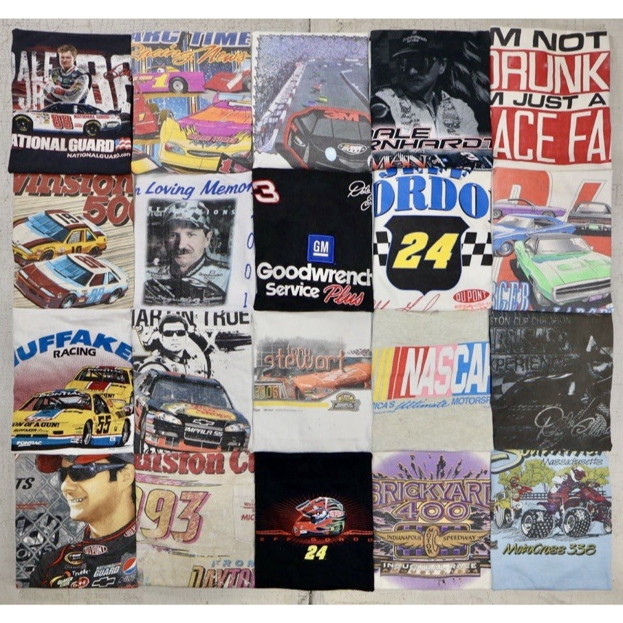 vintage NASCAR tees