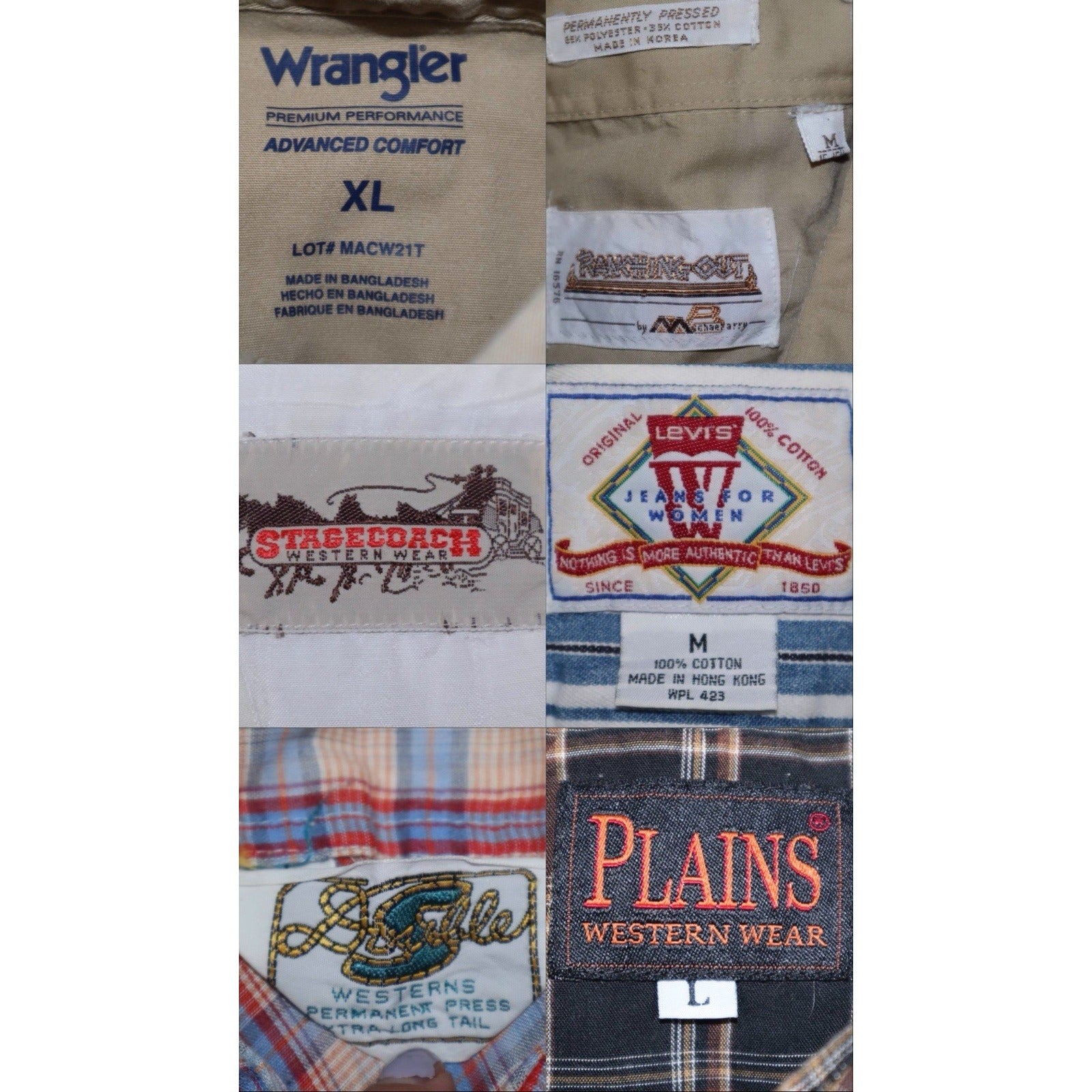 wrangler shirts