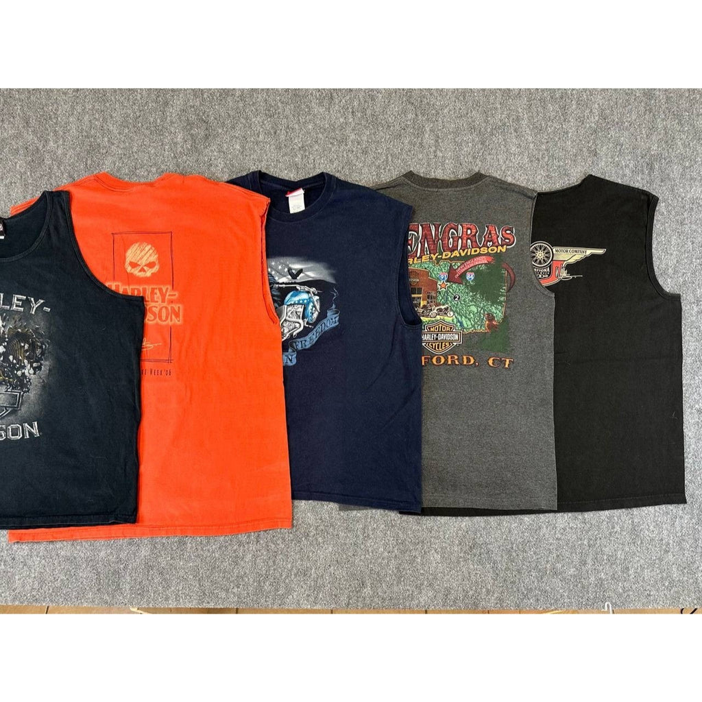 Vintage Harley Davidson Distressed T-Shirt Lot of 20