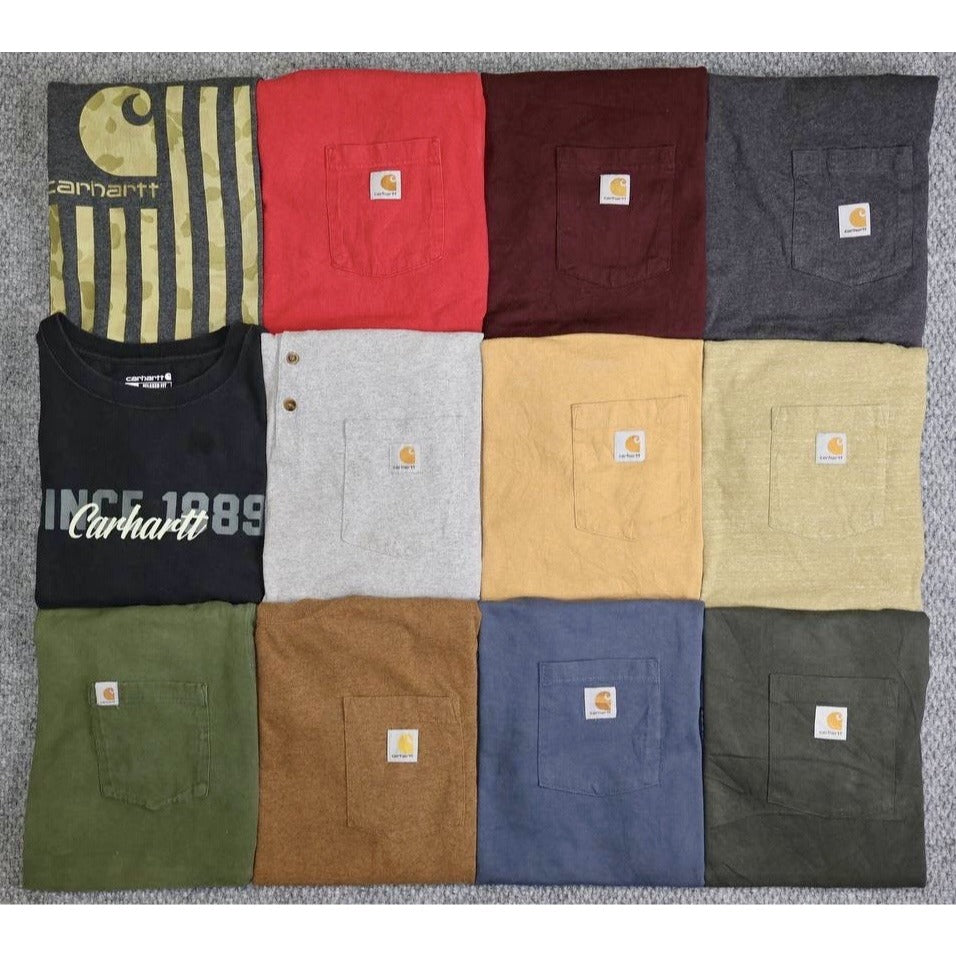 Carhartt pocket tees Large
